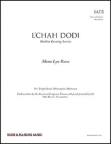 L'Chah Dodi SATB choral sheet music cover